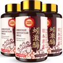 Lumbrokinase 100mg (Max Activity 1.000,000 LKU), Nattokinase 100mg-2,000 FU of Activity dan Red Yeast Rice 300mg, Lumbrokinase Enzymes Suppplemen, Cognition, 180 Capsules (Paket 3)