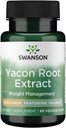 Swanson Yacontrol Yacon Root Extract 4: 100 Juta 90 Veg Capsules