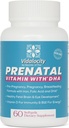 Vidalocity Prenatal Vitamin for Women, Multivitamin Capsules: Omega 3 Fish Oil (EPA / DHA), Magnesium, Folate, Vitamin D3, C, Vitamin B12, B6, Vitamin A, K & Zinc, 60 Count (Supply 60 Hari)