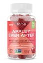 Appley SUKU Setelah Gummies - Apple Cider Vinegar dengan Methylated B12 & Folate - Sugar- Free, Gluten- Free, Vegan Detox & Energy Dukungan - Amazing Apple Flavor - 50 Count