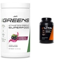 JYM membagikan Super Food Blueberry Acai Powder dengan Spirulina & Vita JYM Multivitamin untuk Athletes 60 tablet