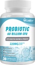 Progities 60 Milyar CFU dengan 10 Strains & 3 Pregities Organik, Tambahan Program Pria Perempuan Mendukung Metabolisme, Ketahanan dan Kesehatan Digepsi, Non-GMO & Gluten Bebas, 30 Kapsul