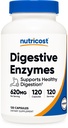 Nutricost Digetical Enzymes 620mg, 120 Capsules