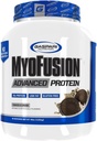 Pemotongan Nukran Gampresi Myofusi Protein, Protein Protein Wey, Casein Protein dan Protein Isolat, Lemak Rendah dan Gluten Bebas (Cookies and Cream, 4 Pound)