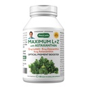 ANDREW LESSMAN Maksimum L + Z dengan Astaxanthin 60 Softgels - 12mg Lutein, 6mg Dalxanthin, 4mg Astaxanthin. Key Nutrients untuk Mendukung Kesehatan Mata dan Otak, dan Vision Sehat Proyektif.