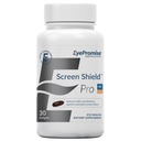 EyePromise Screen Shield Eye Vitamin - 30- Count, 30- Day Supply - Eye Suplemen Omega 3s, Hobxanthin, Lutein, Bilberry, Zinc & Vitamin untuk Lelah, Mata Berlatih
