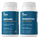 Dr. Tobias Oregano and Caprylic Acid Blend and Propolets for Women - Supports Gut, Imune, and Urinary Health, Non-GMO