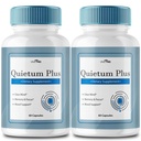 ViVE MD Quietum Plus Tinnitus Relief for Ringing Telinga Relief, Clear Tinnitus, and Holistic Tinnitus Treatment with 60 Capsules per Bottle (2 Pack)