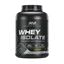Amazing Muscle Whey Protein Isolat Powder 124; 25 Grams Protein Per Serving 14; 100% Whey Isolate 12.4; Zero Fat 124; Made in USA (5 Lb, Banana)