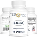Bio- Tech Pharmacal Potasium Tambahan Diet (K- Bicarb, 100 Cacah)