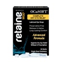 OCuSOFT Retaine MGD Ophtlmic Emulsion - Relief Mata Kering Lengkap - Mata Merah & Mata Terpasang - 30 Count Preservative- Bebas Gunakan Kontainer - 0.01 Fl Oz