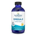 Nordic Omega-3, Lemon Flavor - 8 oz - 1560 mg Omega-3 - Fish Oil - EPA & DHA - Imune Dukungan, Otak & Heart Kesehatan, Optimal Wellness - NON-GMO - 48 Servings