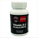 Tough- NTONE Premium Grade Vitamin D-3, 2.000 IU (koleviferol), sebuah Formasi Vitamin D yang sangat tersedia secara bioaktif, dalam sebuah Easy to Swallow Soft Gel.
