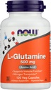 Sekarang Foods Glutamine 500mg Capsules, 120 CT