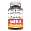 Amazing Formula Curcumin Supplement; 700 Mg 124; 120 Vevgie Capsules 14; Turmeric Root Extract 126; Non-GMO 124; Gluten Gratis 124; dibuat di AS