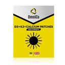 OmniCo - D3 + K2 + Calcium Patch - 30 Pack