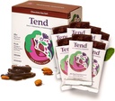 Tend Daily Best Prenatal Vitamin Bar, Dibuat dengan Ingrediasi Organik untuk Ibu hamil & Postpartum, Termasuk DHA, Vitamin D, B, Choline, Flolate - Cokelat Sea Salt (7ct)