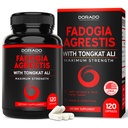 Fadogia Agrestis dan Tongkat Ali Suplemen Blend - (120 Kapsul) - Kekuatan Maksimum - Drive, Atletic Performance & Muscle Mass - Gluten Bebas, Non-GMO, Vegan Kapsul - Amerika Serikat