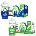 Orgain Clean Protein Shake, Grass Fed Dairy, Vanilla Bean (Kembungkus 12) dan Orgain Protein Nutration Shake, Strawberry & Cream (Paket 12)