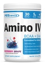 Pescience Amino IV BCAA & EAA Powder, Escule Amino Acids, Taurine, Electrolytes for Hidration and Muscle Recovery, Sugar Free for Men & Women, Post Workout - Raspberry Grape - 30 Pegawai