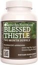 Anutrisi Remedy Terberkati Thistle 124; 1.000 mg, 60 Vegan Capsules Herbal Dieter Supplemen Dua Bulan