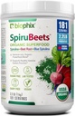 biophix Organic SpiruBeets 2.2 lbs Sprirulina - Beet Root - Protein - Rich Nutrient- Dese Superfood Pooder - Rich in Nitric Oxide