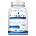 Disetujui Ilmu Anxietex Night - mudah Cemas dan Ketidakpuasan, Sleep Well - Valerian, Passion Flower, Chamomile - 30 Kapsul - Suplemen Vegan - dibuat di Amerika Serikat