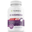 D-Mannose 1000mg Capsules dengan Cranberry Juice Powder, Hibiscus, dan Dandelion Extracts - 30 Day Supply for Urinary Tract Health
