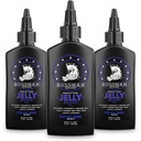 Bossman Jelly Beard Oil for Men - 3 Pack (12 oz in Total, Royal Oud Scent) - Softens, Moisturizes & Conditions with Natural Ingreations