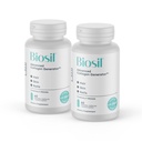 Tambahan Biosil Collagen Booster - 60 Original Capsules, Paket 2 - Dipatenkan ch-OSA Activator untuk Skin, Rambut, Nails & Joints - Mendukung Produksi Alami - 60- Day Suppply
