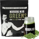 Best Tasting Greens Probiotic Superfood Mix, 95mg Caffeine, Kick Start Your Morning, 75 + Vitamin, Green Tea & Coffee Extracts, Digetical Enzymes, Gluten Free, Vegan, Energy, Gut Health, 30 Servis