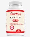 Boric Acid Vaginal Suppotory - 100% Pure Made in USA - Intimate Health Support (30 Count)