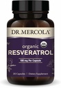 Dr. Mercola Reveratrol Organik - 100 mg Cellular & Cardiovaskular Dukungan - 99,9 Percent Transveratrol - dari Jepang Knotweed - 30 Kapsul (30 Hamba)