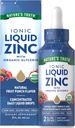 Nature 's Truth Ionic Liquid Suplemen Zinc 124; 2 fl oz 124; dengan organic Glycerin 124; USDA Organik 124; Vegan, Non-GMO & Gluten Bebas