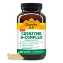 Country Life, Koenzim B-Complex Vitamin, Dukungan Energi dan Metabolisme, Tambahan Harian, 240