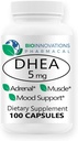 Micronized DHEA 5mg - Support Balanced Hormone Levels for Imunity, Brain, Bones, Metabolisme, Lean Body Mass, Promes Heally Aging