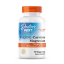 Dokter Coq10 / l- Carnitine / Magnesium Unique Blend, Supports Energy, Muscle Mass & Muscle Recovery, Veggie Caps, 90Count