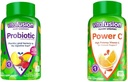 Probiotik Vitamin dan Vitamin C Gummy Suplemen, 70 Cacah dan 150 Cacah