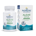 Narac Algae DHA - 60 Soft Gels - 500 mg Omega- 3 DHA - Sertifikasi Vegan Algae Oil - Plant - berbasis DHA - Otak, Sistem Mata & Gugup Dukungan - Non-GMO - 30