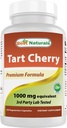 Terbaik Tact Cherry Extract 1000 mg (Non-GMO) Veggie Capsules - Promotes Healthy Uric Acid Levels Dalam Rentang Normal, Fungsi Gabungan & Promotes Sehat Sehat Cycle, 120 Count