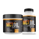 Intensially Bare MCT Oil Powder (50 Pelayan) dan MCT Oil Capsules Bundle