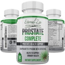 Prostate Complete Herbal Health Support for Men, Saw Palmetto Stinging Nettle Pygeum Beta- sitosterol Reishi Shiitake, 90 Count Capsule