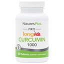 NaturresPlus PRO Longvida Curcumin 1000 mg - 60 Tablet - Promotes Free Radical Protection - Non-GMO, Vegan & Gluten Free - 60 Servings