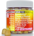 Boswellia Chanca Piedra Pygeum Beta- Sitosterol Gummies dengan Magnesium Glycinate Potasium Citrate P5P P5P 124; Stone Breaker Prostate Ginney Stone Flush & Cleanse 124; Pil Kapsul Tambahan Alt