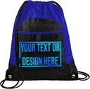 Cinch Bag - Custom Bags dengan Logo, Gym Drawstring Bags - Discount Promotional Item with Your Logo - Small Drawstring Bag