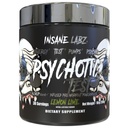 Tes Gila Labz Psychotic, Testosteron Tinggi Stim Testosteron Energi dan Pompa Boosting Pre- Powder Workout dengan DMAE Bitartway, D Aspartic Acid, Cretine HCL dan Glycerol Monostearate, 30 Hamba, Lemon Lime