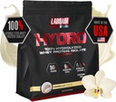 Hidro LABRADA 100% Murni Hydrolyzed Whey Protein Isolator, Laktosa Free, Glutamine, Tercepat Disempt Whey Tersedia, Instant Mixing, Delicious Taste 48 Servilla (Vanilla)