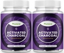 Mengaktifkan Pil Batubara Detox & Cleanse - Purifying Coconut Capsules dengan 1200 mg Per Serving for Bloating Relief - Persediaan Detoksifikasi Tubuh & Gut Kesehatan - 90 Cacah - 2 Pack