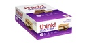 berpikir! Protein Bars dengan Chicory Root untuk Fiber Snack Bars, 1.4 Oz