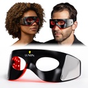 Luminator LED Eye Mask for Men and Women Skincare - Anti- Aging, Boost Collagen, Reduce Dark Circles & Wrinkles, Terapi Cahaya Merah untuk Perawatan & Peremajaan Mata & Hanya 3 Menit sehari